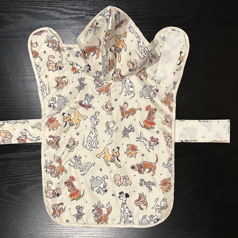DisneyTails Hooded Dog Raincoat